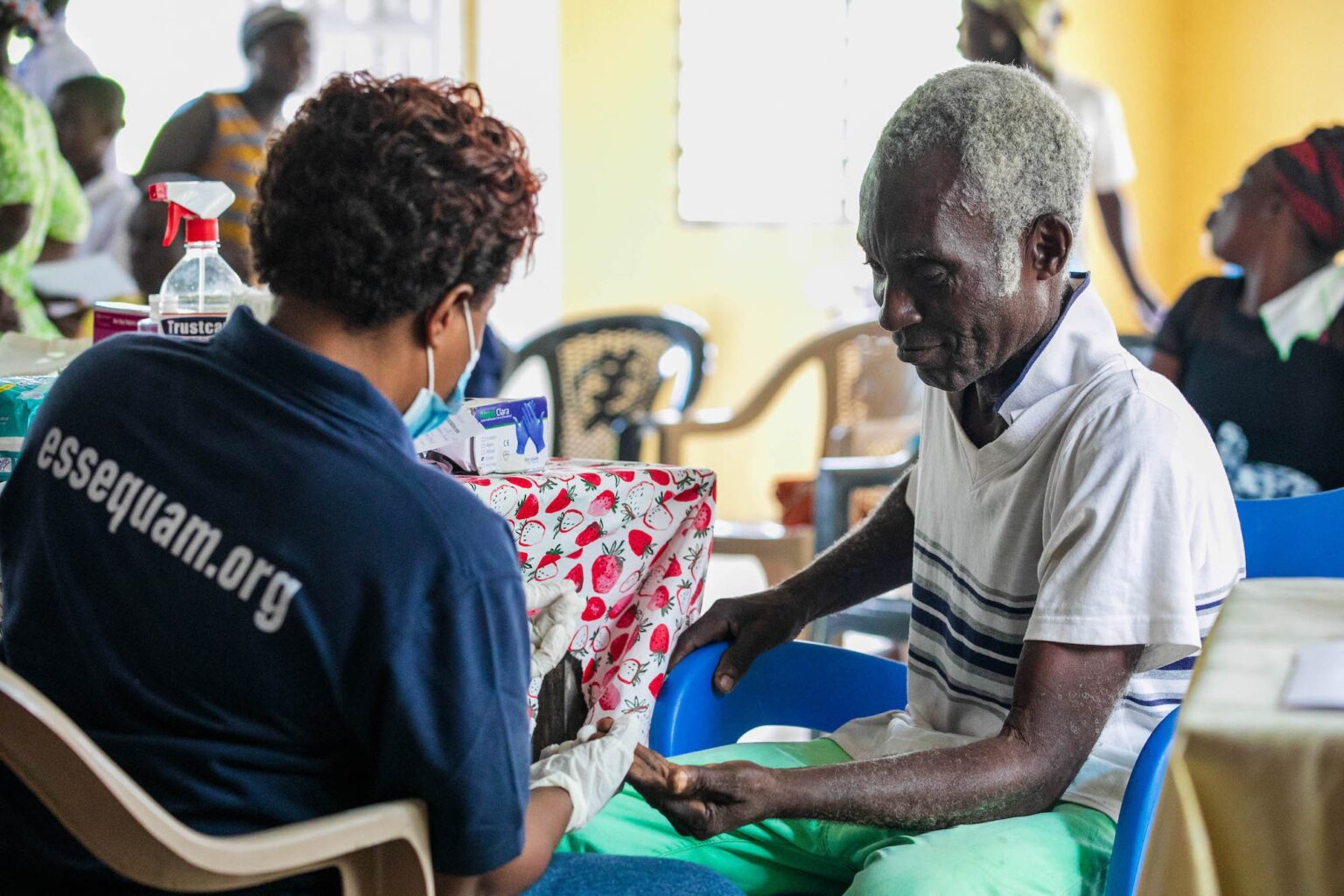 Two communities; Nkumkrom and Dumpong benefit from Free Health and Wellness Fair